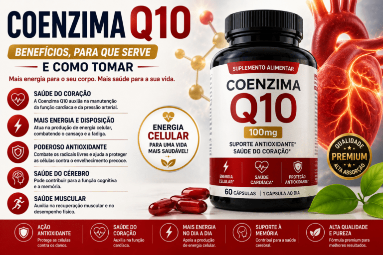 Coenzima Q10: Benefícios, Para Que Serve e Como Tomar