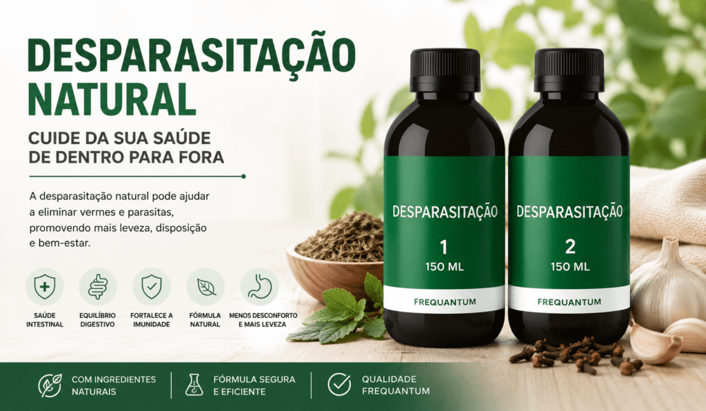 Parasitas intestinais e cuidados para manter a saúde digestiva