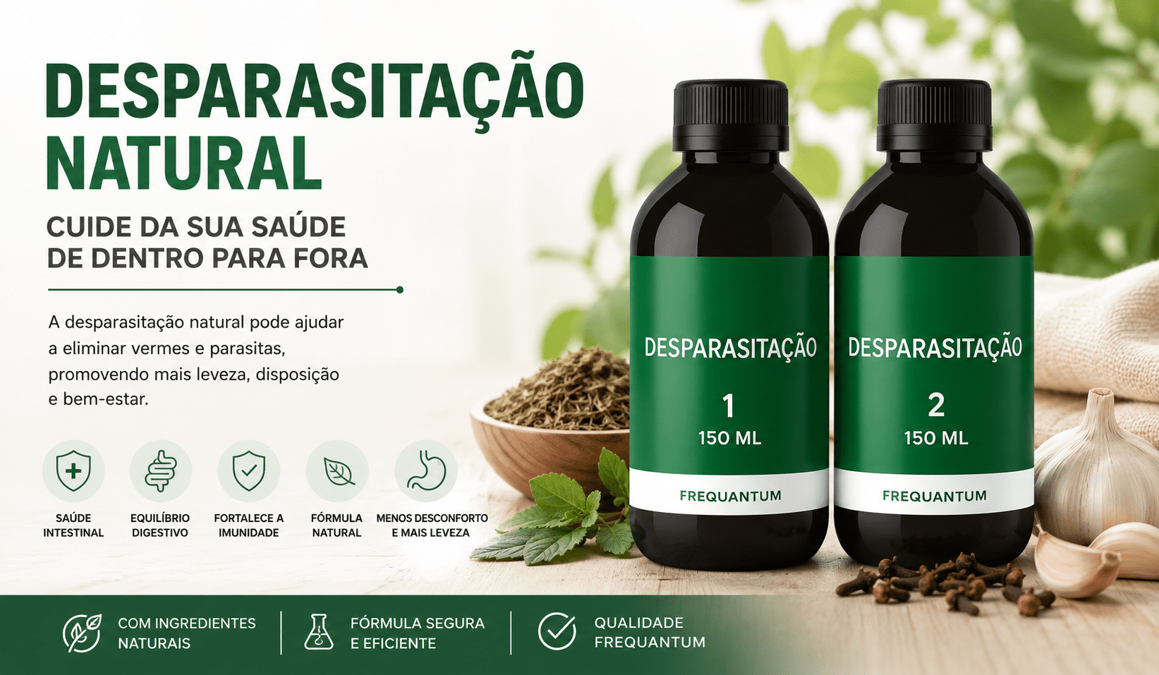 Parasitas intestinais e cuidados para manter a saúde digestiva
