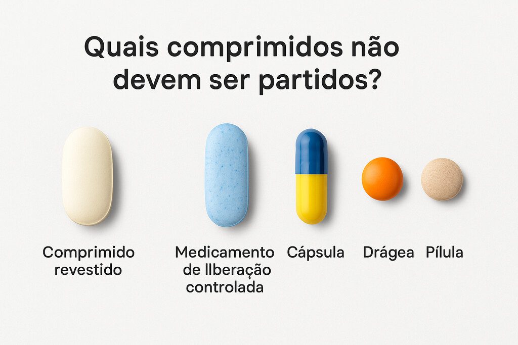 Pode dividir comprimido?